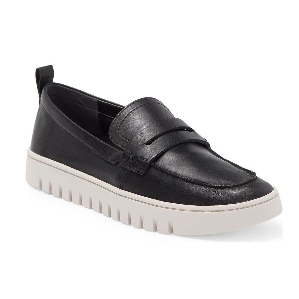 Vionic Chantel Penny Loafer Slip-On Sneaker in Black Size 7.5
